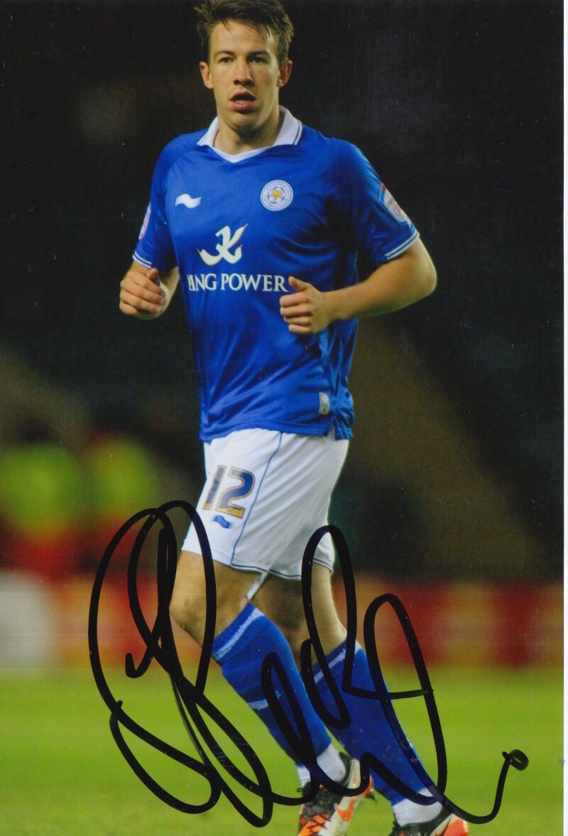 LEICESTER CITY HAND SIGNED SEAN ST LEDGER 6X4 Photo Poster painting.