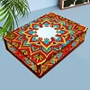 (US Local)Diamond Painting Storage Box DIY 5D Diamond Painting Jewelry Box for Women (D)