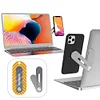 Notebook Screen Side Phone Holder, Laptop Stand Mount Aluminum Shrink Stand Flexible Expandable Tablet, Foldable, Fits Most Laptops and Smartphones