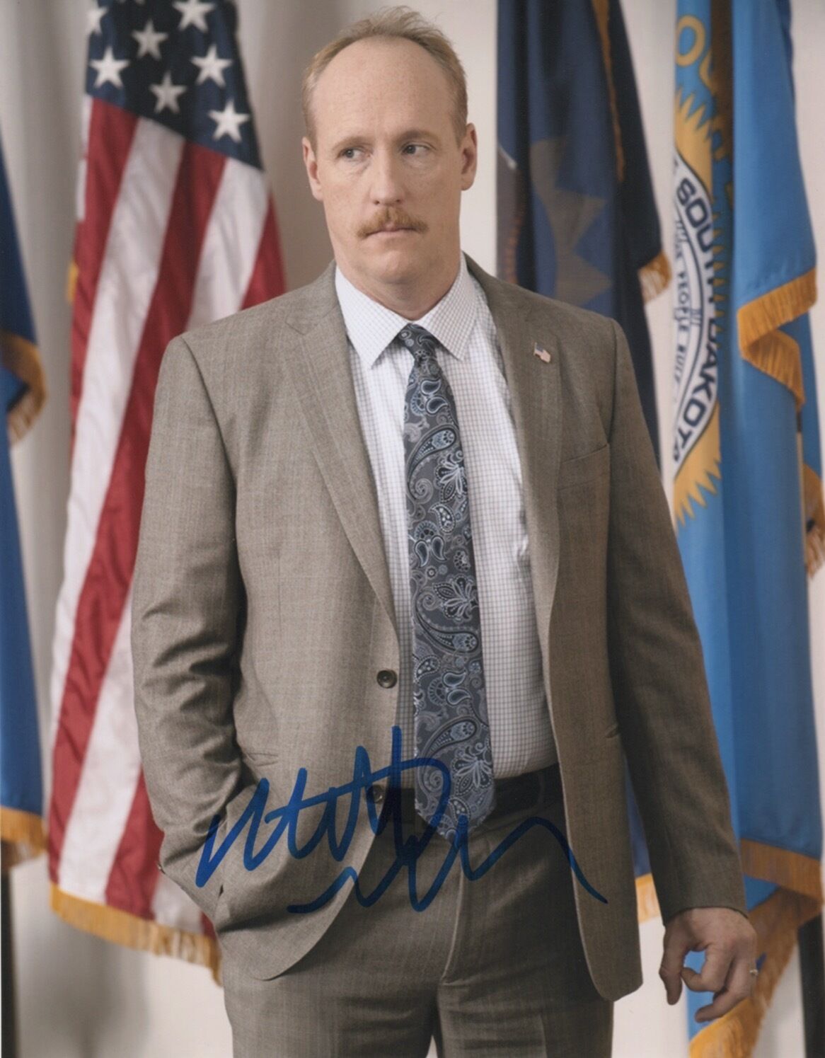 GFA VEEP TV Series * MATT WALSH * Signed 8x10 Photo Poster painting AD1 PROOF COA