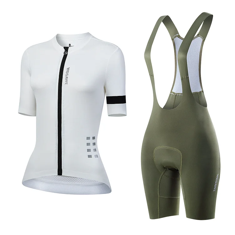 Women's Cycling Jersey & Bib Shorts Sets Summer