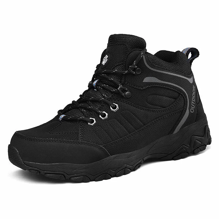 Men Outdoor Protect Toes Slip Resistant Walk Freely Hiking Boots