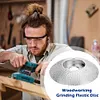 Carbide Wood Angle Grinding Wheel Sanding Disc Carving Rotary Tool