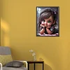 uk.everydayedeals Diamond Painting - Full Round - Sweet Cool Girl