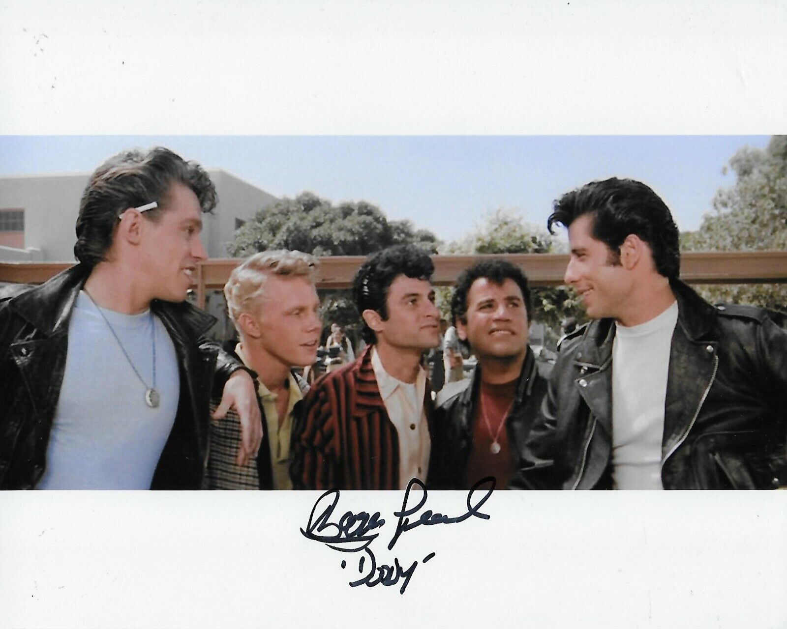 Barry Pearl Grease Original Autographed 8X10 Photo Poster painting signed @HollywoodShow