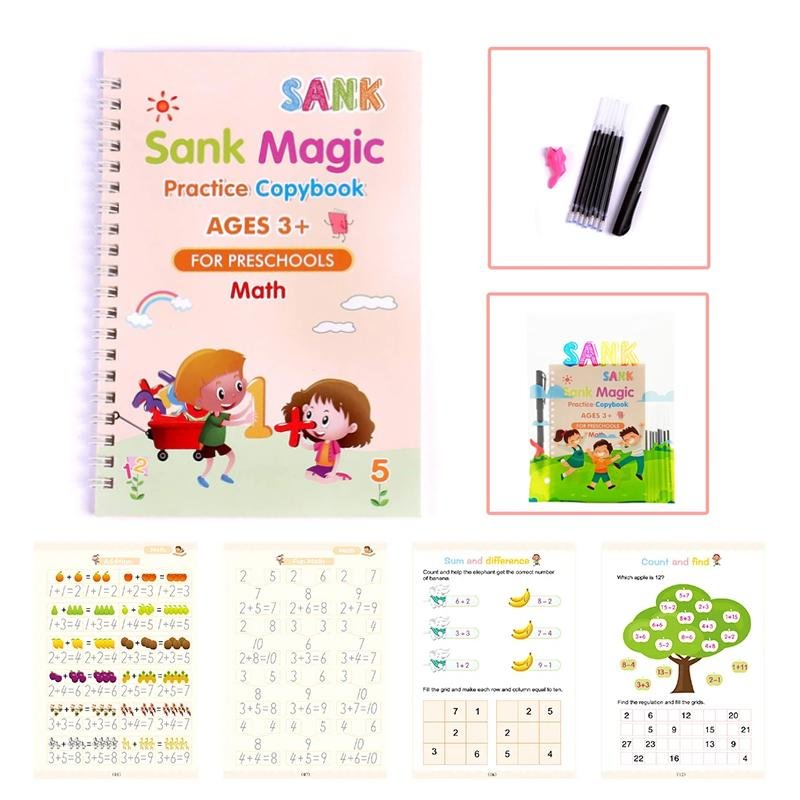 Sank Magic Practice Copybook for Kids