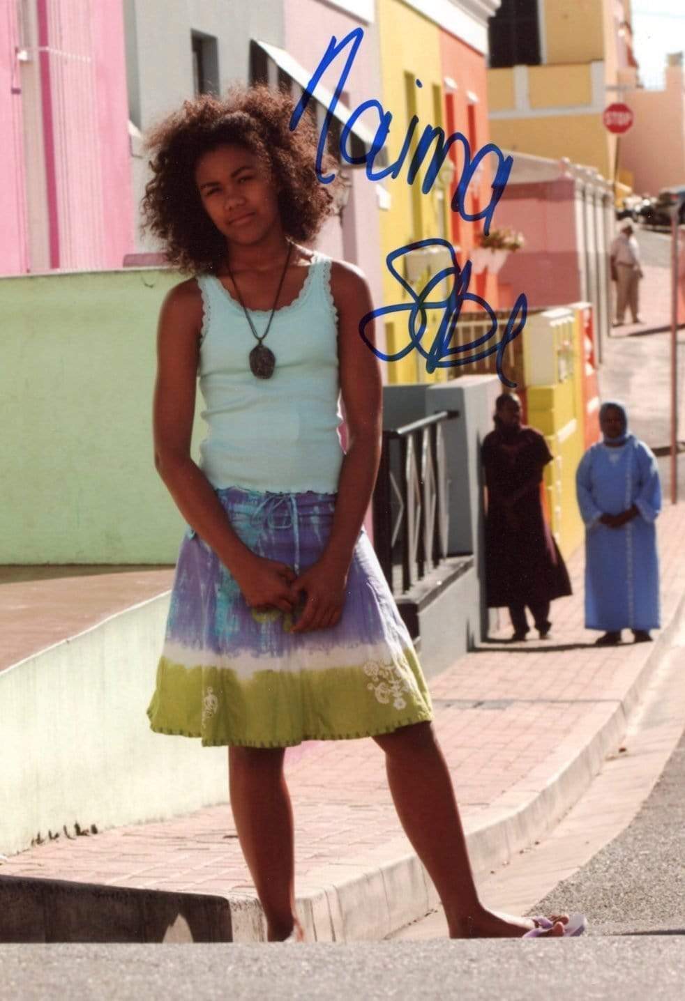 Naima Sebe ACTRESS autograph, signed Photo Poster painting