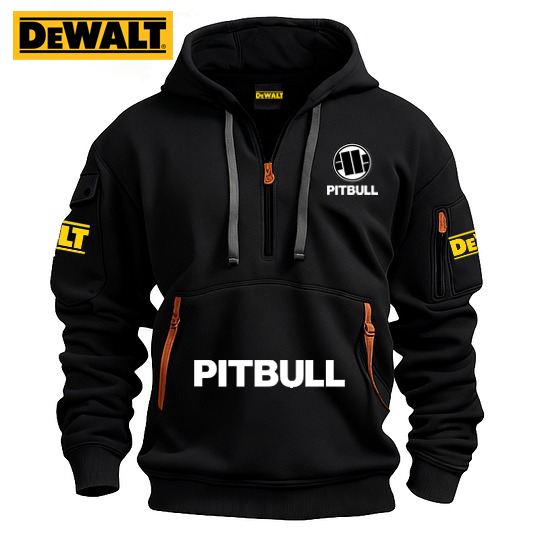 DEWALT® a PITBULL® spolupracují na nové limitované edici ležérní mikiny pro rok 2025