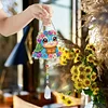 2pcs Turtle Diamond Painting Double-sided Crystal Window Suncatcher Craft Set Birthday Gifts Home Garden Decor Hanging Kit