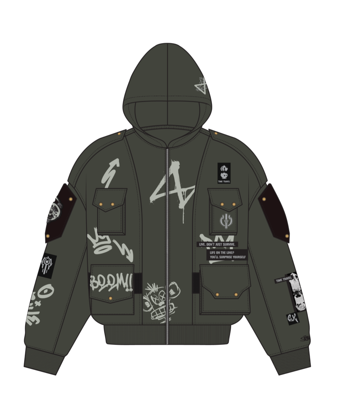 "LEAGUE" Hoodie