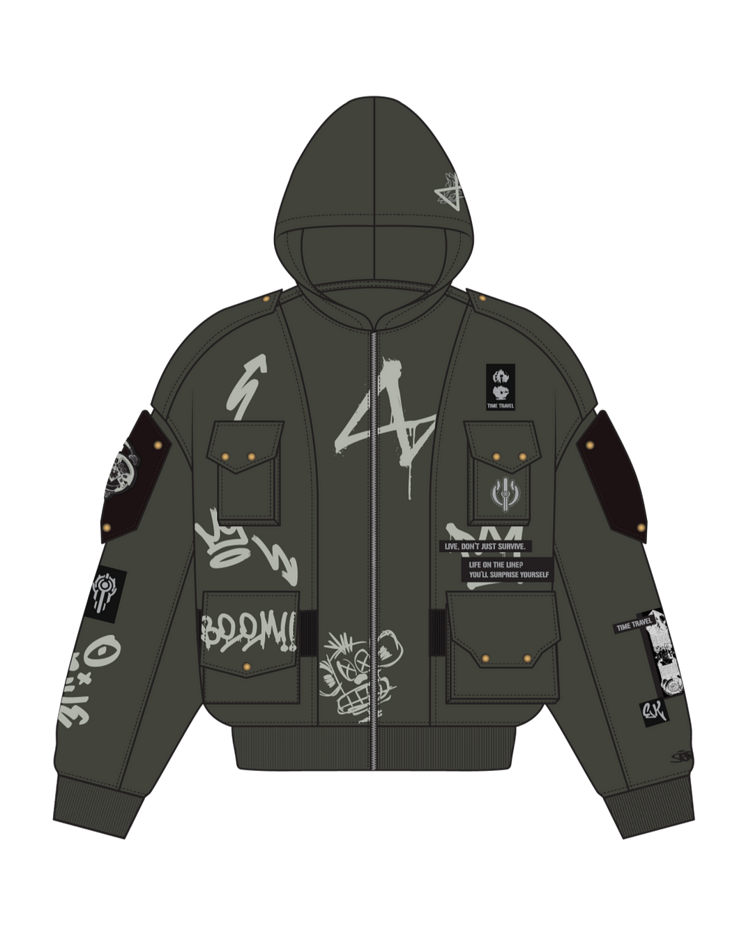 "LEAGUE" Hoodie