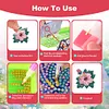 (US Local)Diamond Painting Car Aromatherapy Vent Clip Bling Air Vent Decorations (B)