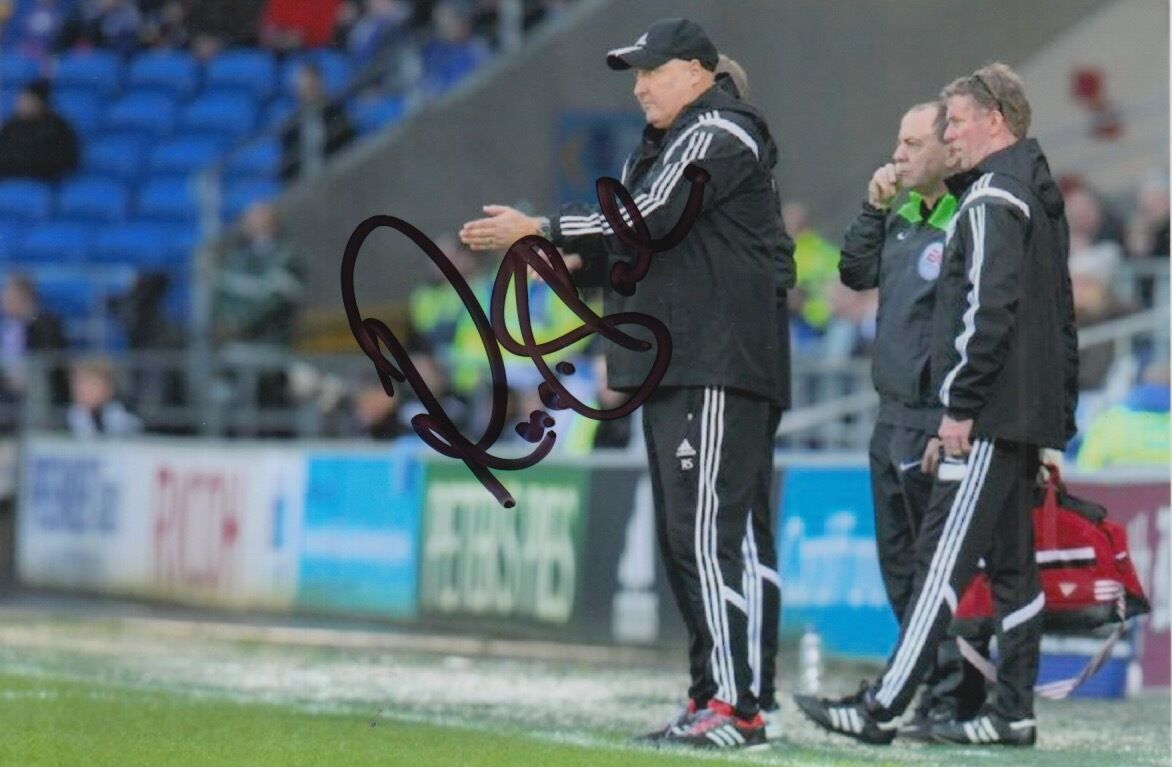 CARDIFF CITY HAND SIGNED RUSSELL SLADE 6X4 Photo Poster painting 2.