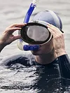 HD Waterproof Fisherman Swimming Goggles Stainless Steel HD Diving Mask Anti-Fog