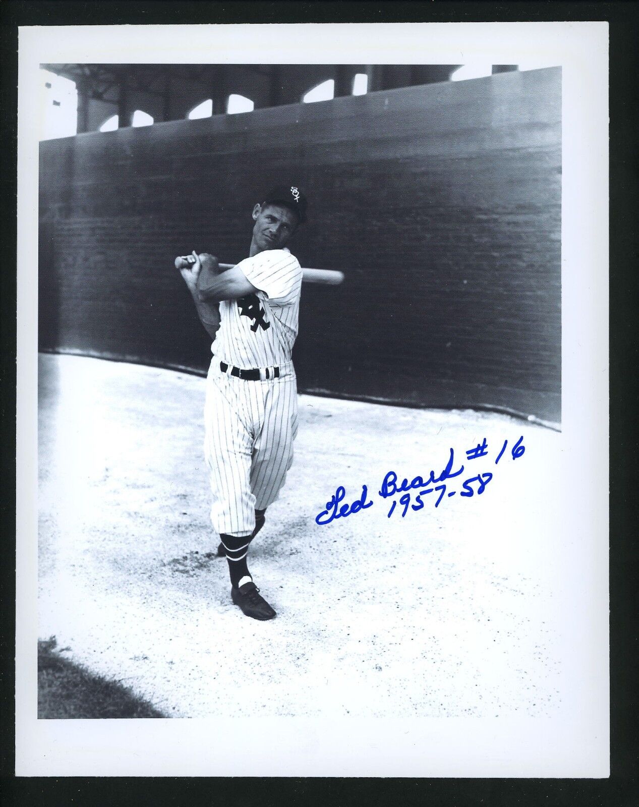 Ted Beard Signed Autographed 8x10 Photo Poster painting w/ JSA authentication Chicago White Sox