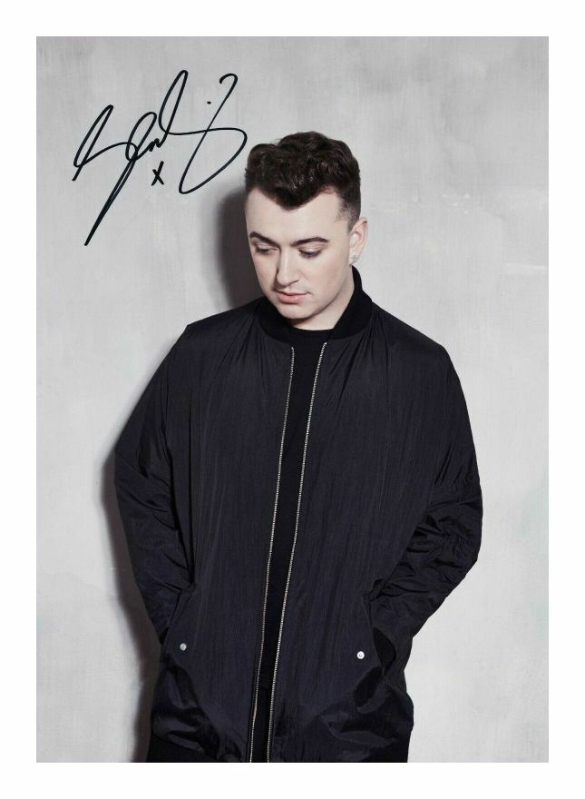 SAM SMITH AUTOGRAPH SIGNED PP Photo Poster painting POSTER