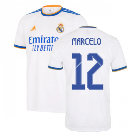 Maillot Real Madrid Marcelo Vieira 12 Domicile 2021 22