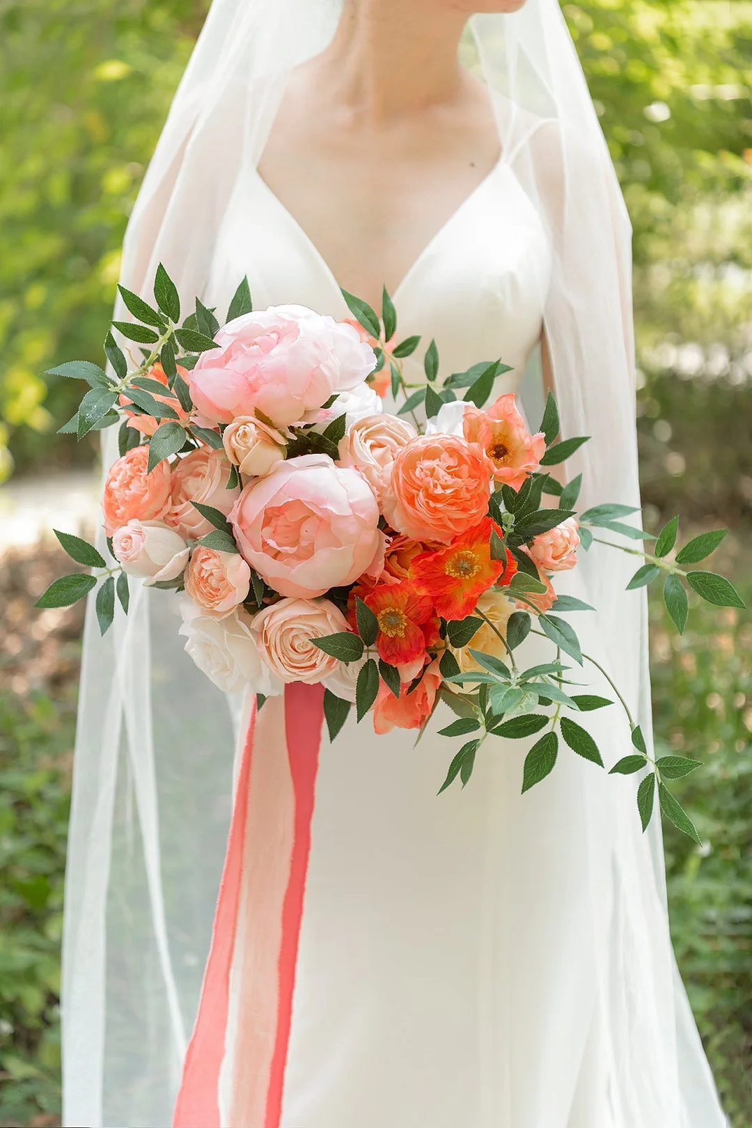 Natural Touch Peony Designer Flower Boxes