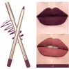 BIVANFE Lip Liner Cruelty Free Vegan Private Label Cosmetics Makeup Dark Brown Matte Waterproof Creamy Lipliner