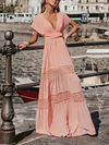 Empire Batwing Sleeves Maxi Dress