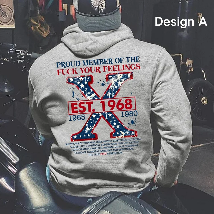 Generation X EST Year Unisex Sweatshirt Hoodie T-shirt