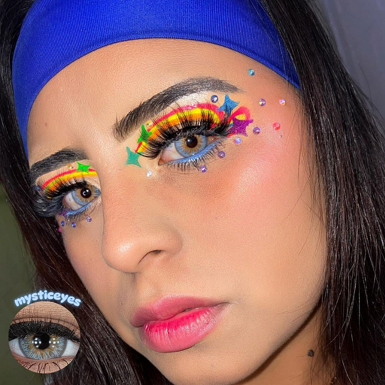 Wildness Gray Colored Contact Lenses