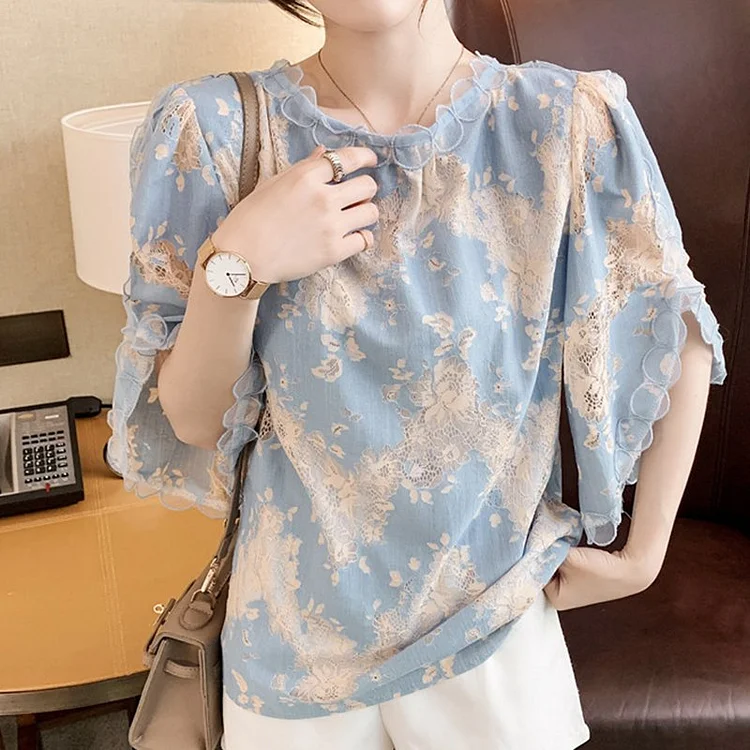 Casual Half Sleeve Shirts & Tops QueenFunky