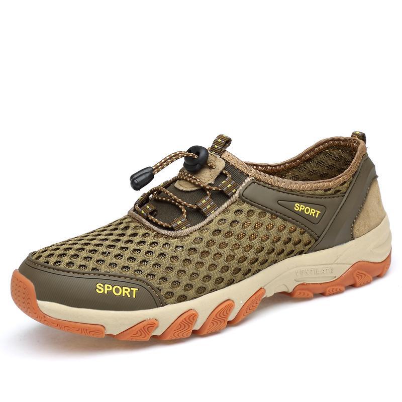 Men Shoes - Men's comfortable breathable mesh outdoor recreational ...