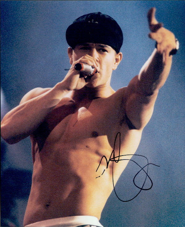 Marky Mark Wahlberg signed 8x10 Photo Poster painting In-person