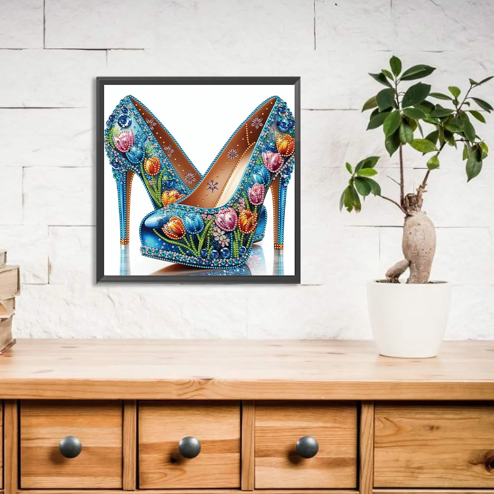 Diamond Painting - Partial Special Shaped Drill - High Heel(Canvas|30*30cm)