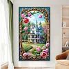 (45*75cm)Garden House - Full Square Drill Diamond Painting