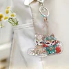 6pcs-Fox-Double c&ocirc;t&eacute; forage-porte-cl&eacute;s diamant