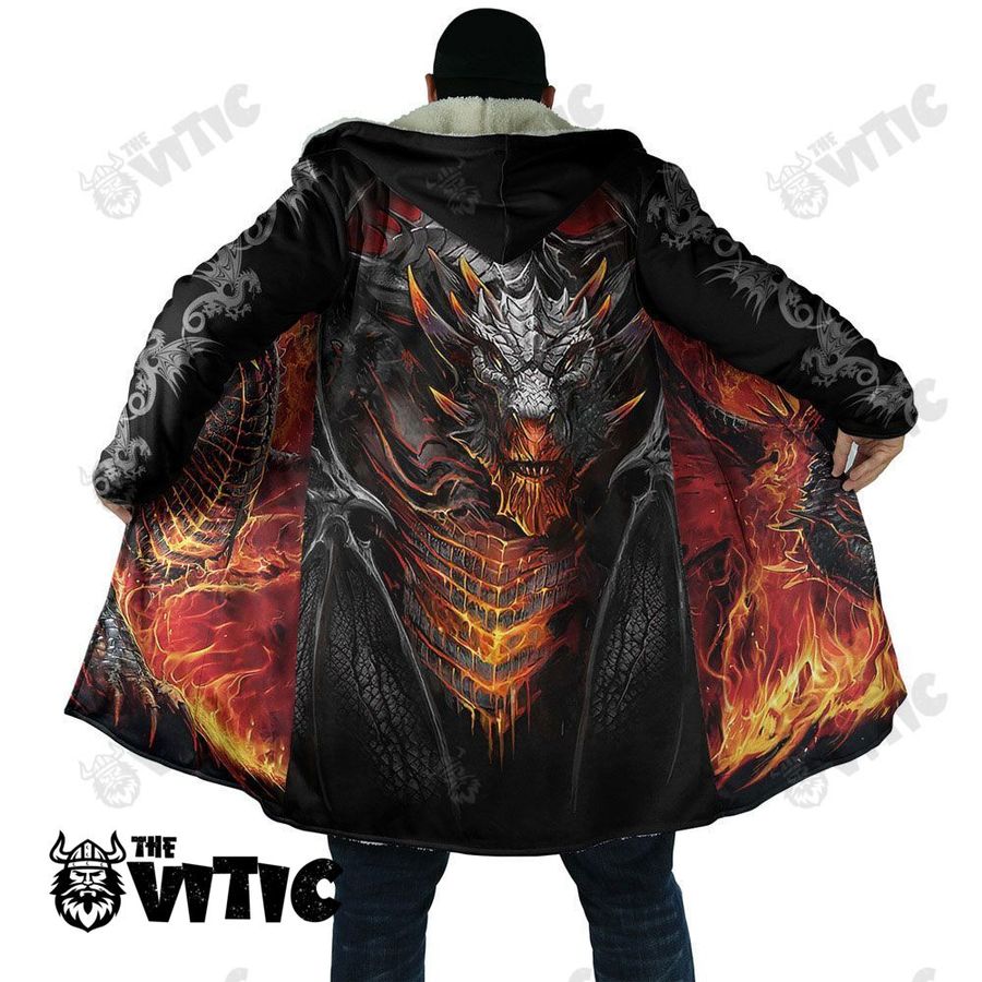Fire Dragon Lava Hooded Jacket