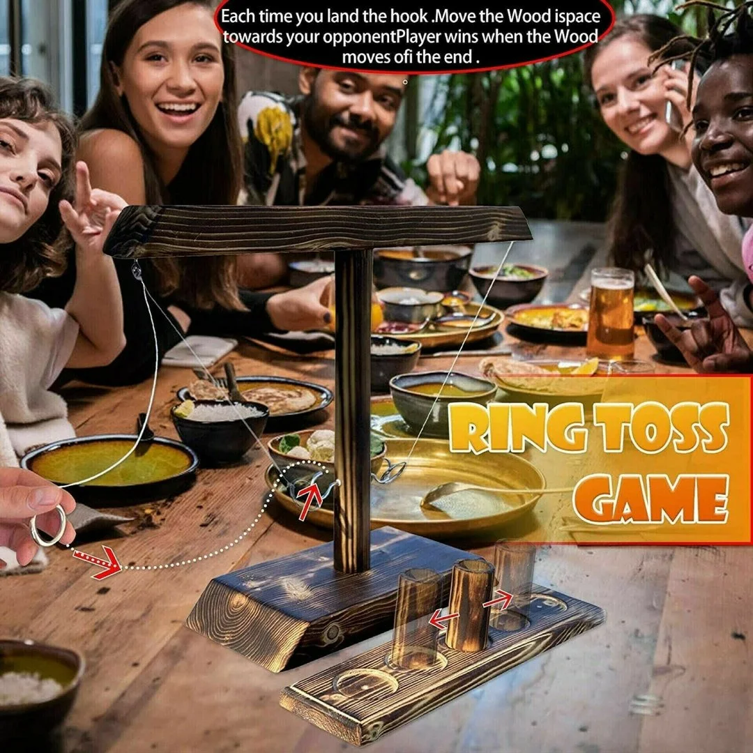 2022 Most Popular Party Games- Ring Toss and Shot Ladder