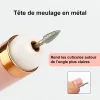 Mini polisseuse à ongles électrique cinq en un avec lumière