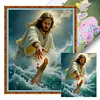 Jesus Saves-11CT Stamped Cross Stitch 40*50cm/15.75*19.69in tapestrymarket