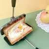Baking Tray Double-sided Hot Dog Toaster Panini Press for Pancakes Omelets Toast