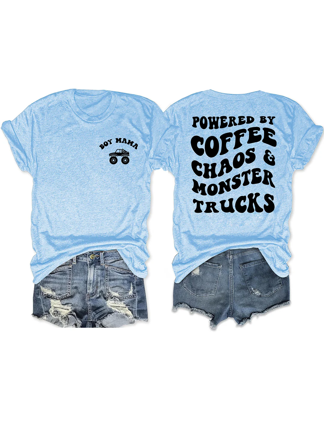 Boy Mama Monster Truck T-shirt
