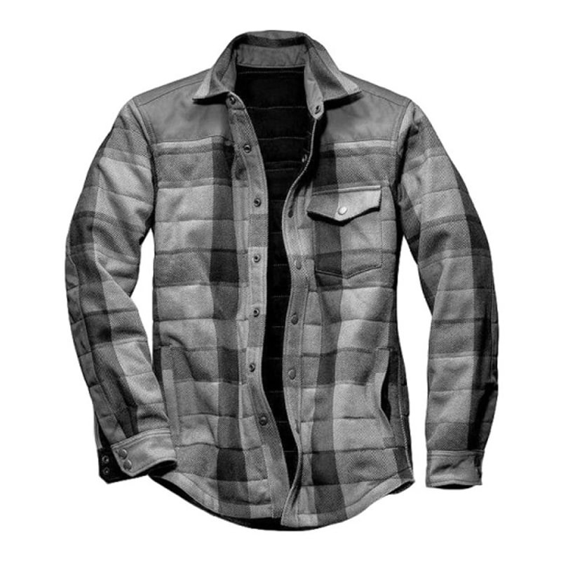 Plaid Thick Jacket