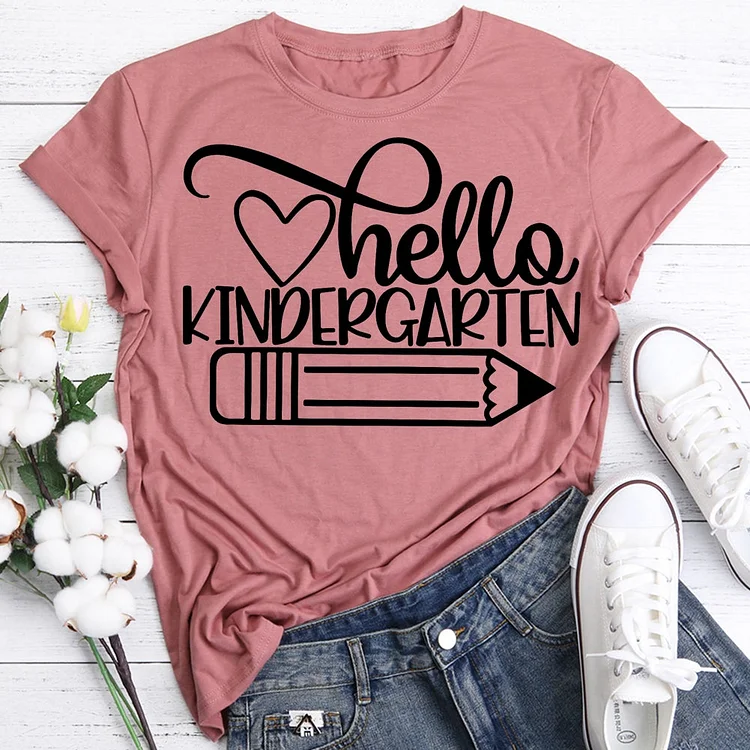 Hello kindergartenT-Shirt Tee -06819