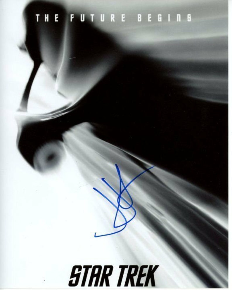 J. j. abrams signed autographed star trek Photo Poster painting