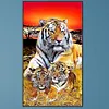 Diamond Painting -DIY Round Drill Tiger(40x70cm)