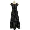 Striped Dress New Bohemian Suspender Dress
