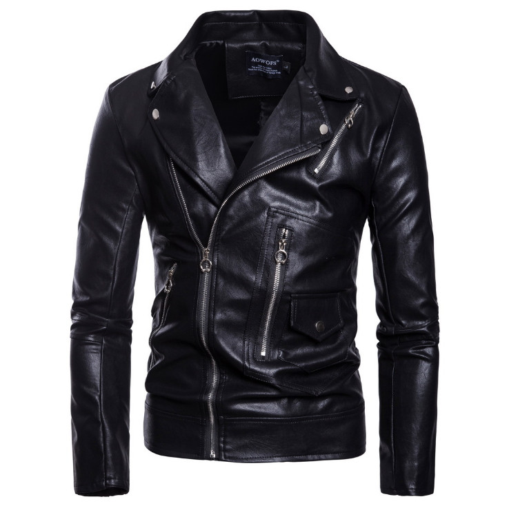 2025 New Arrival Motorcycle Leather Jacket Men Casual Biker Jacket Slim Fit Zippers Male Faux Leather Jackets And Coats M-5XL
