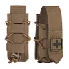 Closed Flap Tourniquet Pouch EMT Emergency Survival Med Pouch for Chest Rig Vest