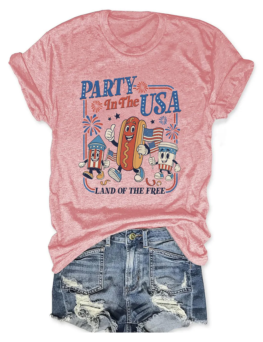 Retro Party In The Usa T-shirt