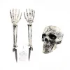 Halloween decoration skeleton hands halloween garden decoration props