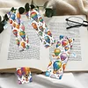 8Pcs Heißluftballon - 5d DIY Handwerk Lesezeichen