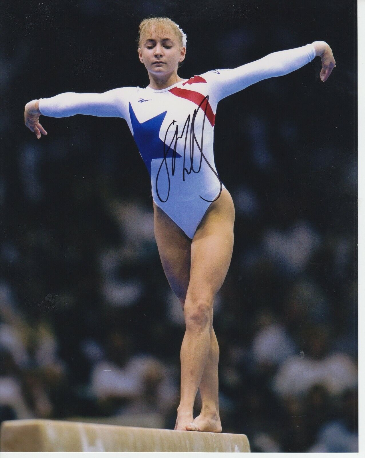 Shannon Miller 8x10 Signed Photo Poster painting w/ COA Olympic #1