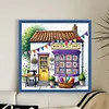 Sewing House-14CT Stamped Cross Stitch 40*40cm/15.75*15.75in